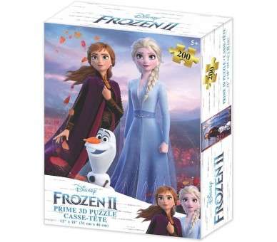 Puzzle lenticular prime 3d disney frozen