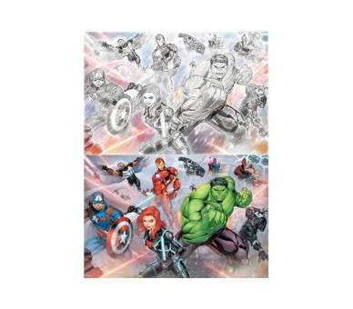 Puzzle rascar prime 3d marvel 150