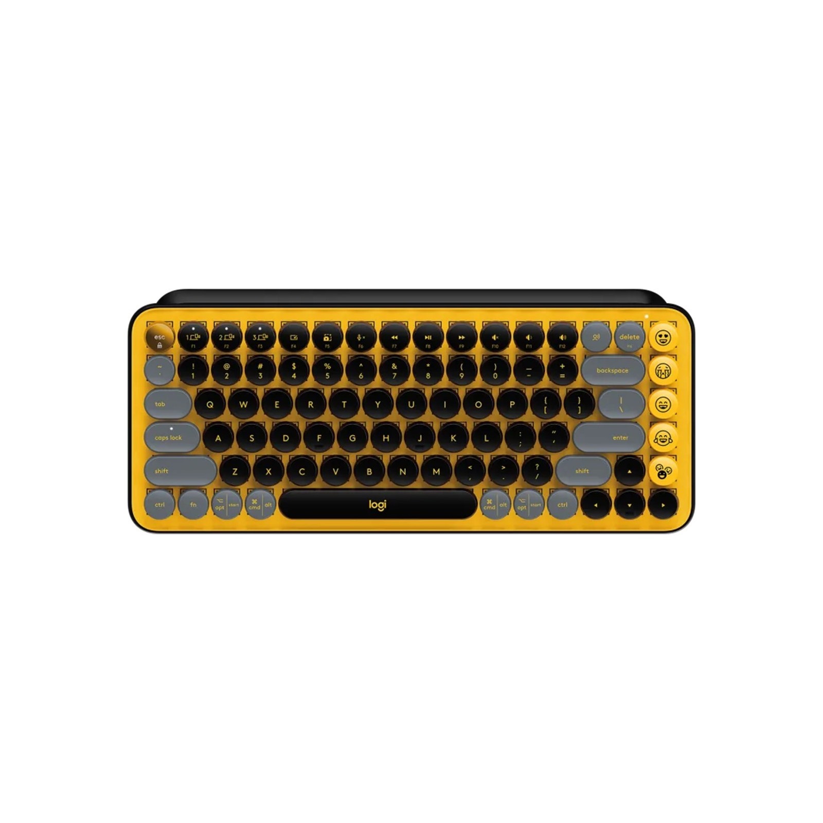 Teclado logitech pop keys blast yellow