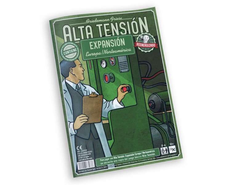 Juego mesa alta tension expansion europa