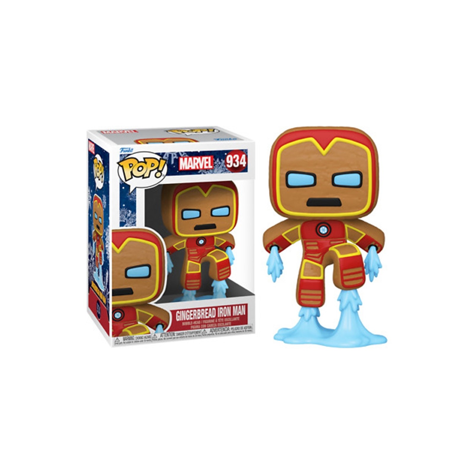 Funko pop marvel navidad galleta jengibre