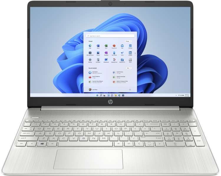 Portatil hp 15s fq2160ns i3 1115g4 156pulgadas  8gb