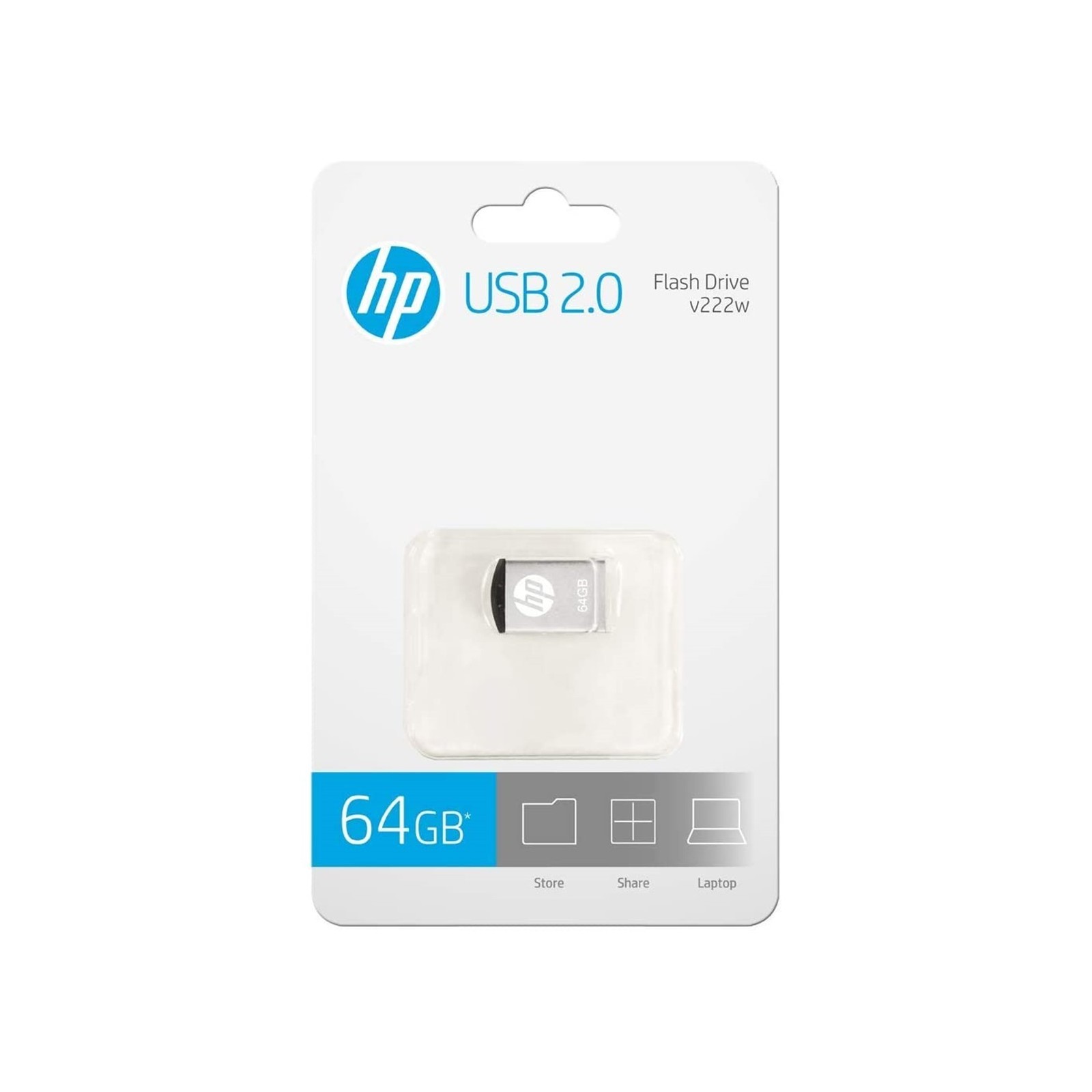 Memoria usb 20 hp v222w 64gb