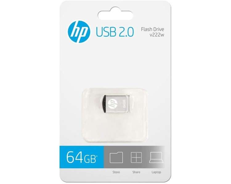 Memoria usb 20 hp v222w 64gb