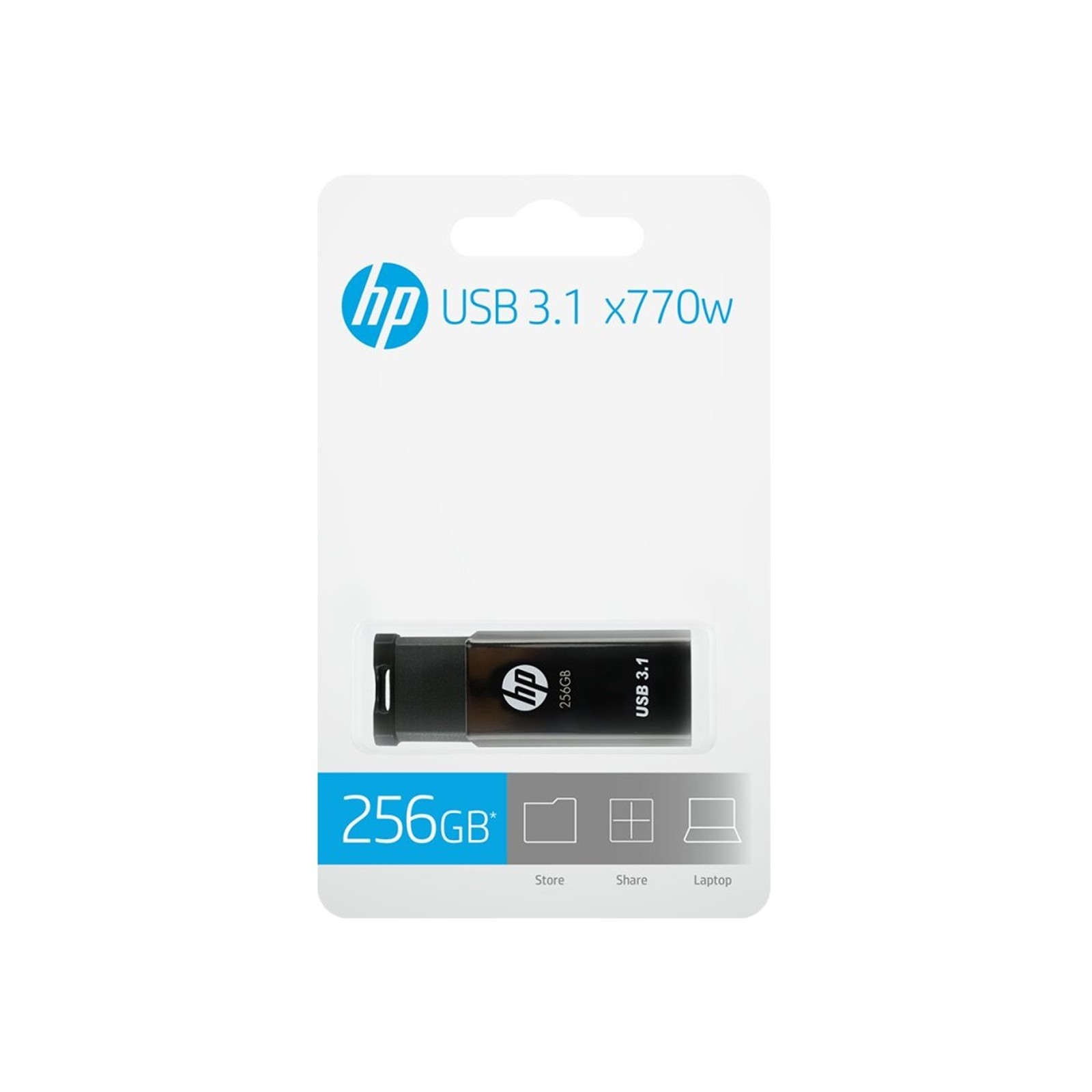 Memoria usb 31 hp 256gb x770w