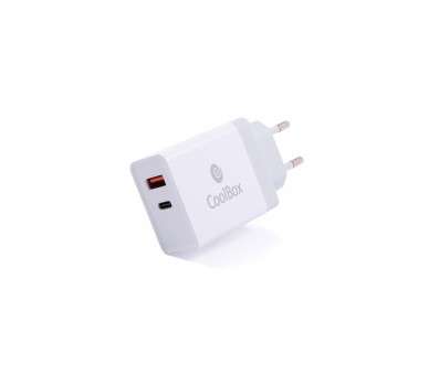 Cargador usb pared coolbox 36w usb