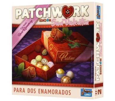 Juego mesa patchwork san valentin pegi