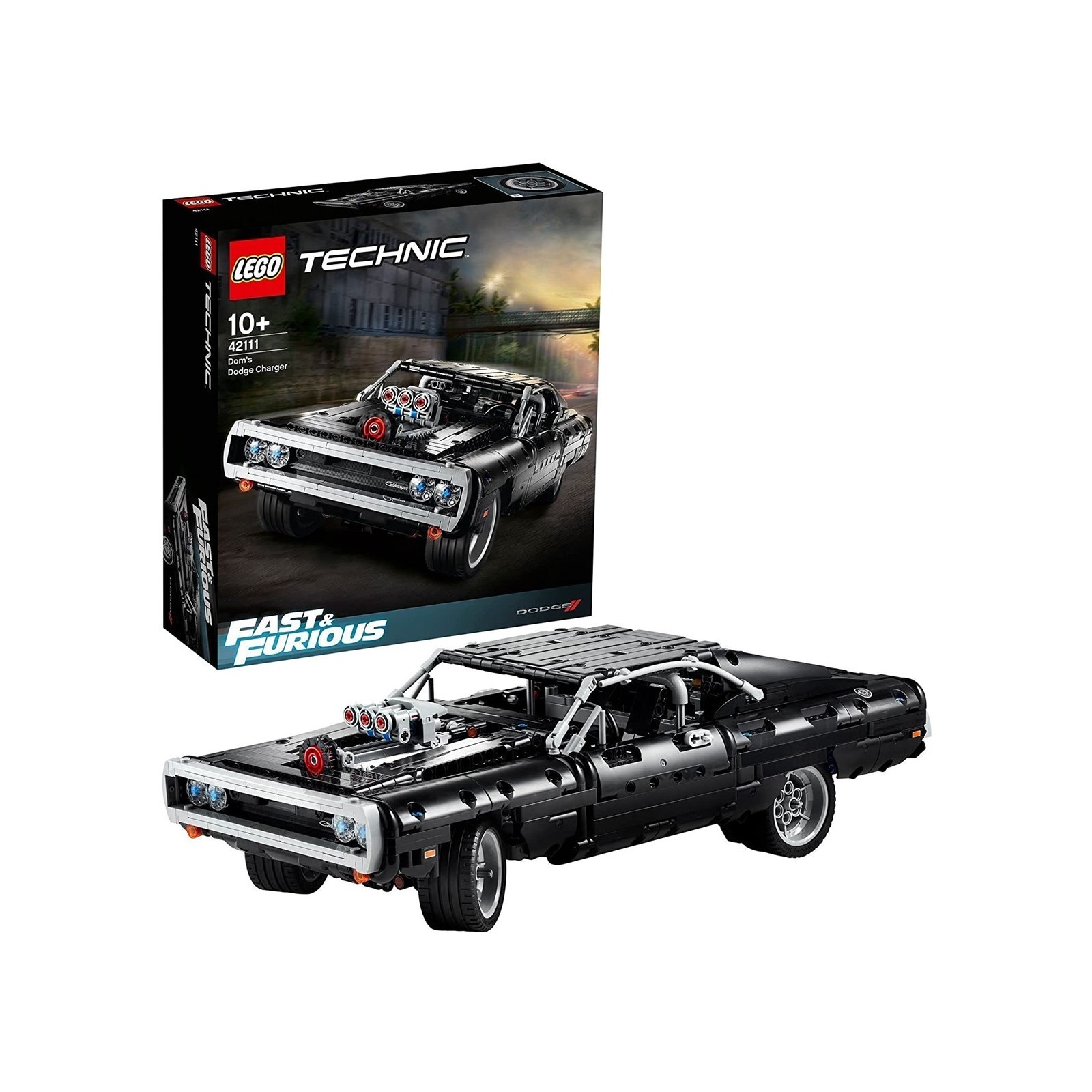 Lego technic coche doms dodge charger