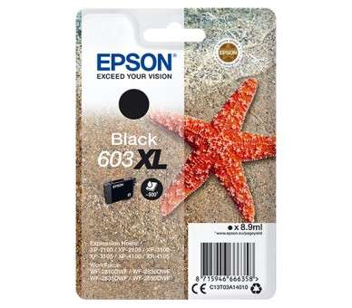 Cartucho tinta epson c13t03a14010 singlepack negro