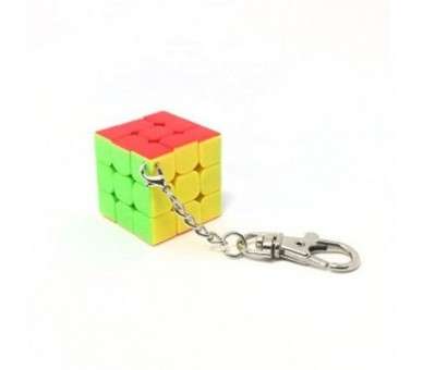 Cubo rubik qiyi llavero 3x3 plano