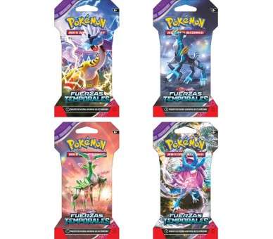 POKEMON JUEGO DE CARTAS COL. ESCARLATA Y PURPURA FUERZA TEMPORALES EN BLISTER (ESP)