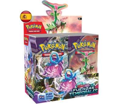 POKEMON JUEGO DE CARTAS COL. ESCARLATA Y PURPURA FUERZAS TEMPORALES (ESP)