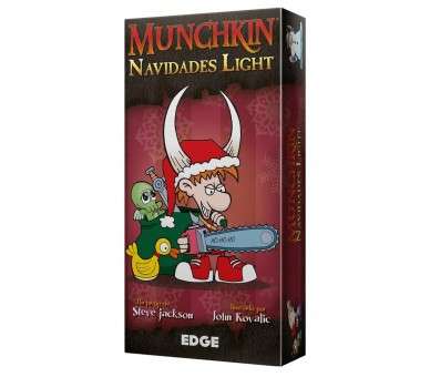 Juego mesa munchkin navidades light pegi