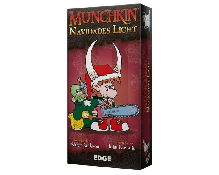 Juego mesa munchkin navidades light pegi