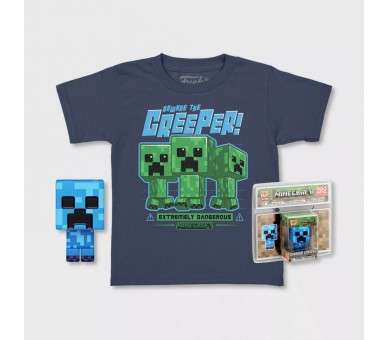 Pop tee minecraft charged creeper