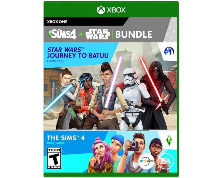 The Sims 4 Star Wars: Journey To Batuu - Base Game and Game Pack Bundle (Import)