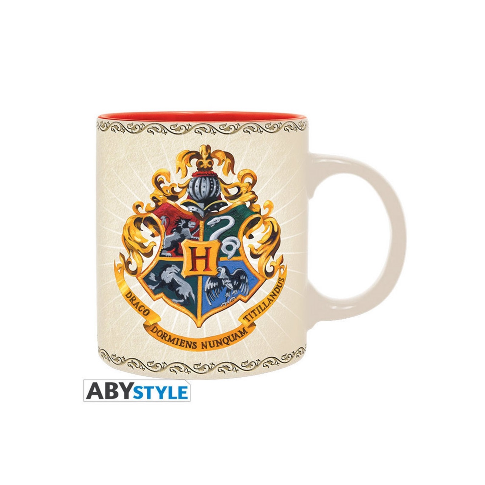 Taza abysse harry potter 4 casas