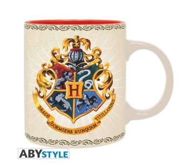 Taza abysse harry potter 4 casas