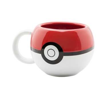 Taza 3d pokemon pokeball