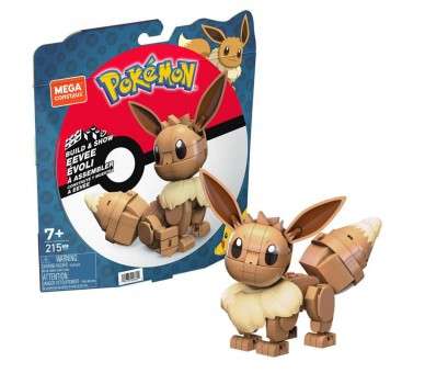 Figura mattel mega construx build pokemon