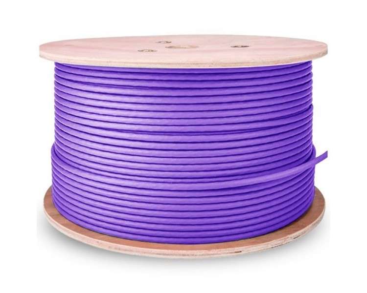 ph2AISENS CABLE DE RED RJ45 LSZH CAT6 UTP RIGIDO AWG23 CCA ALEACION VIOLETA 305M h2divbr divh2Especificaciones h2ulliBobina cab