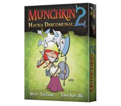 Juego mesa munchkin 2 hacha descomunal