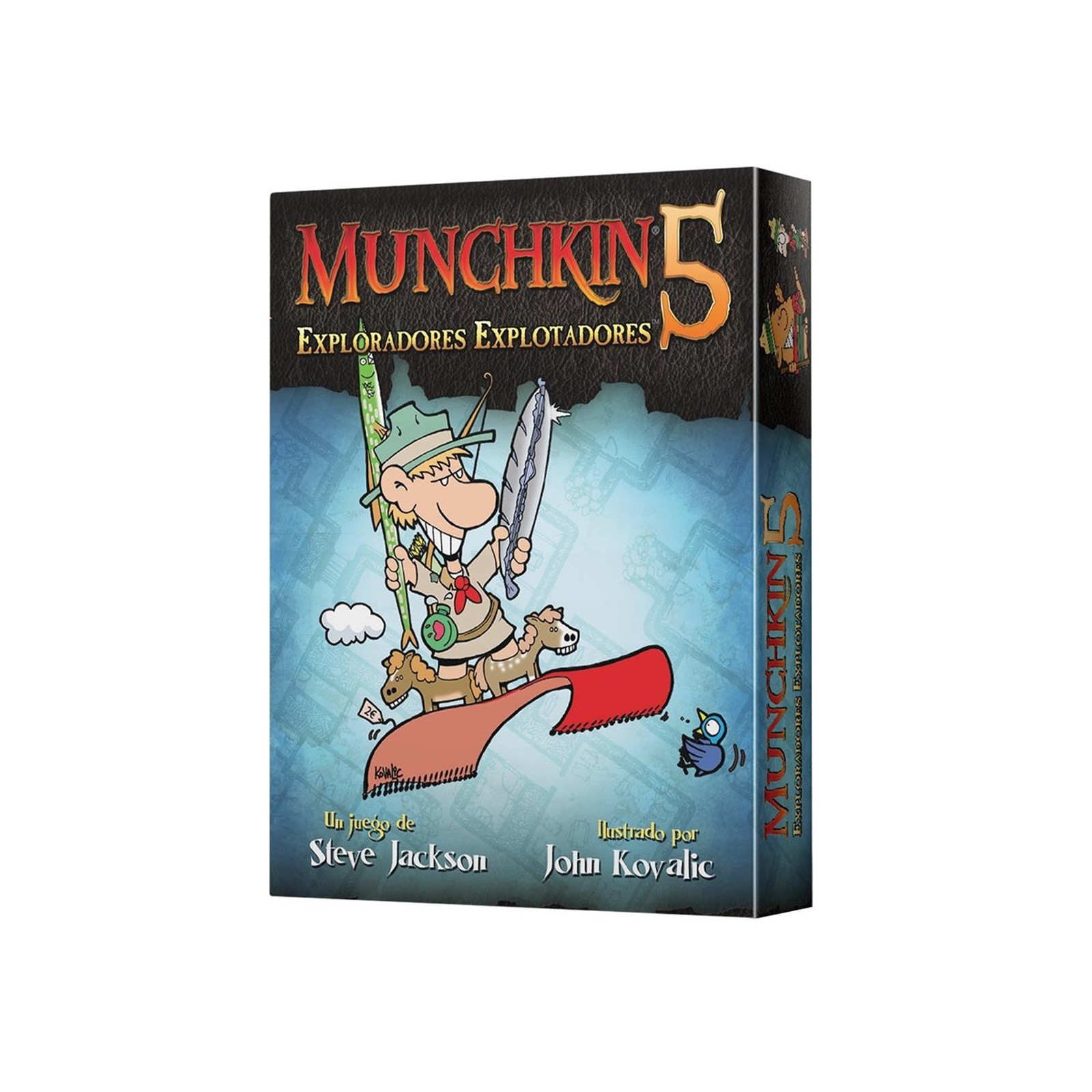 Juego mesa munchkin 5 exploradores pegi