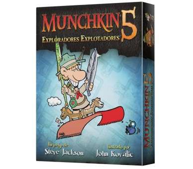 Juego mesa munchkin 5 exploradores pegi