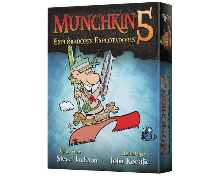 Juego mesa munchkin 5 exploradores pegi