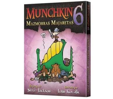 Juego mesa munchkin 6 mazmorras majaretas