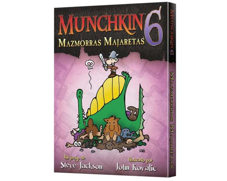 Juego mesa munchkin 6 mazmorras majaretas