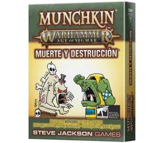 Juego mesa munchkin warhammer muerte y