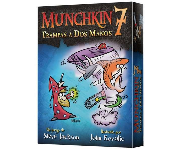 Juego mesa munchkin 7 trampas a