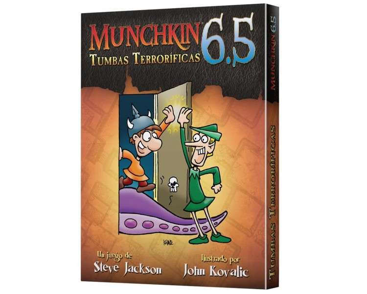 Juego mesa munchkin 65 tumbas terrorificas