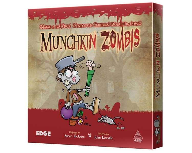 Juego mesa munchkin zombis pegi 14