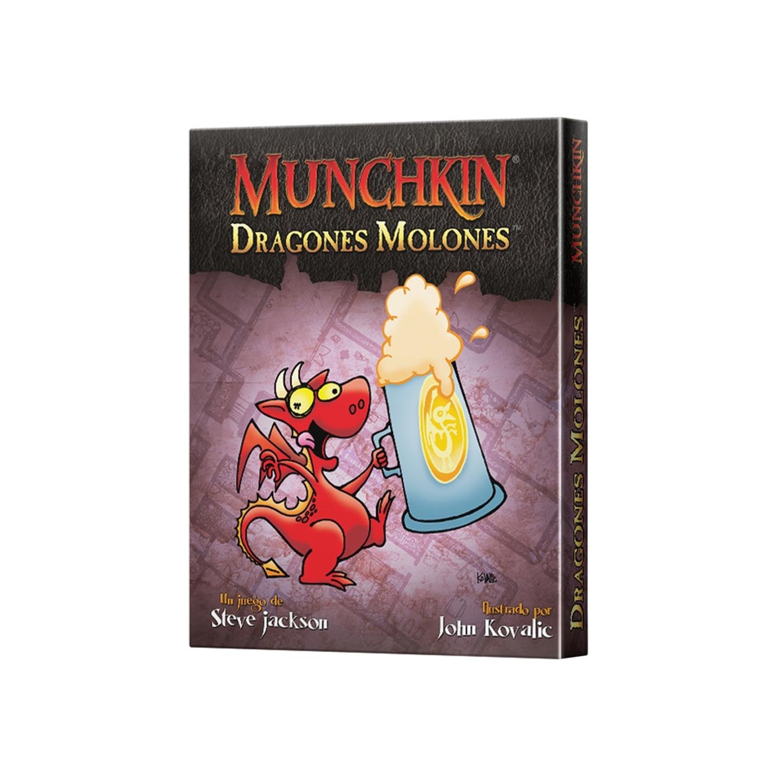 Juego mesa munchkin dragones molones pegi