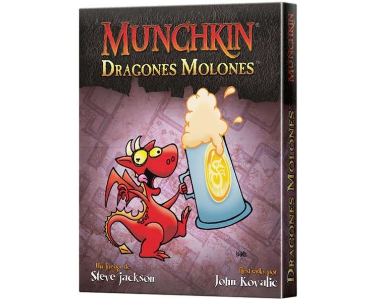 Juego mesa munchkin dragones molones pegi