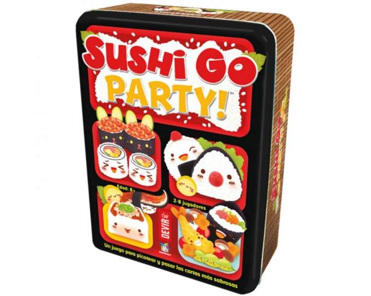 Juego mesa devir sushi go party