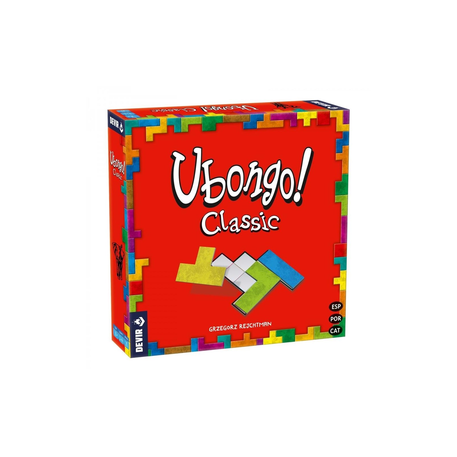 Juego mesa devir ubongo version trilingue