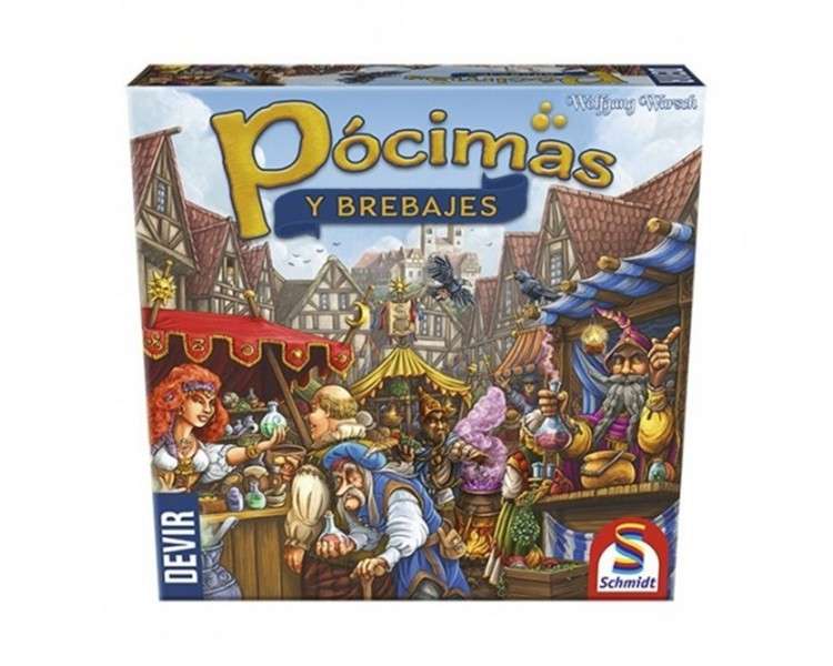 Juego mesa devir pocimas y brebajes