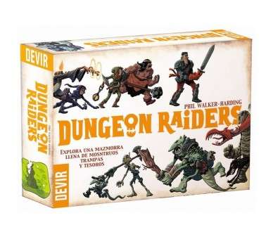 Juego mesa devir dungeon raiders ed