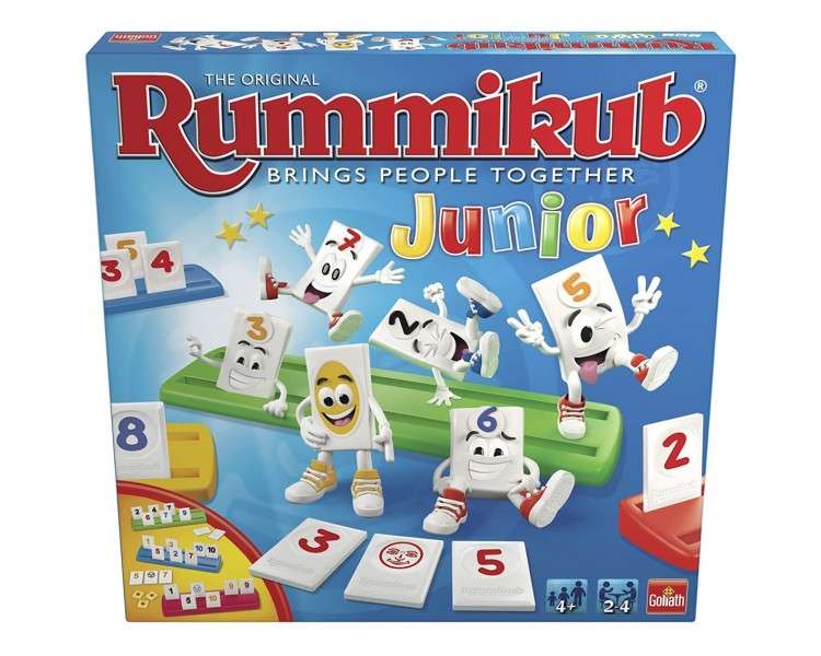 Juego mesa rummikub junior pegi 4