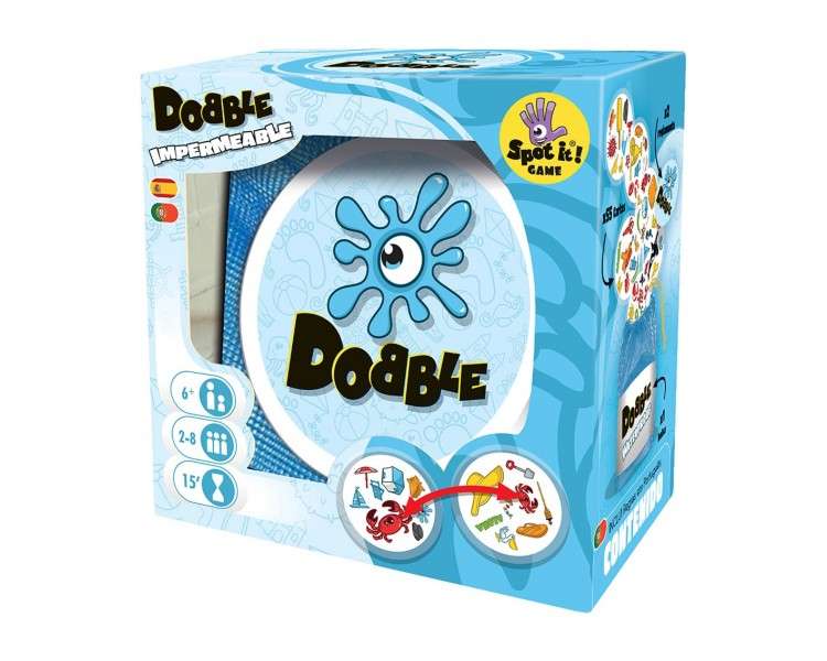 Juego mesa dobble waterproof pegi 7