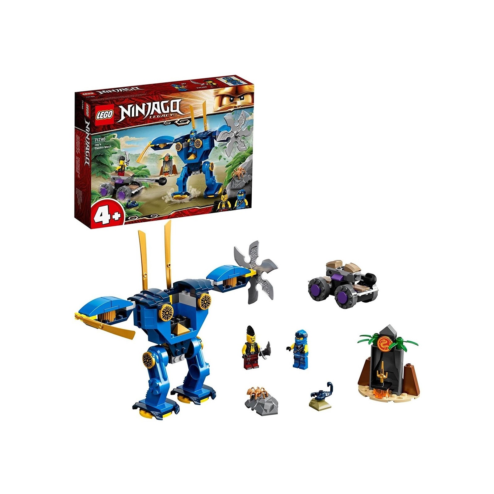 Lego ninjago robot electrico jay