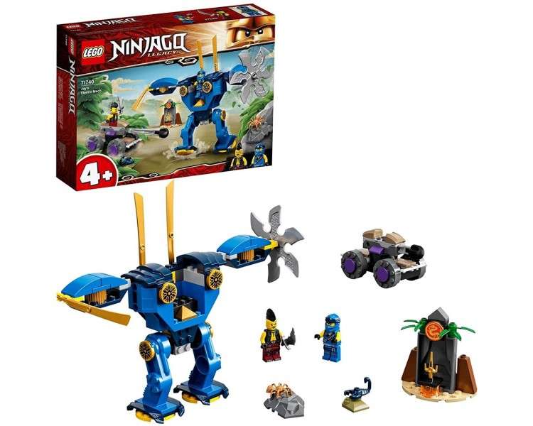 Lego ninjago robot electrico jay