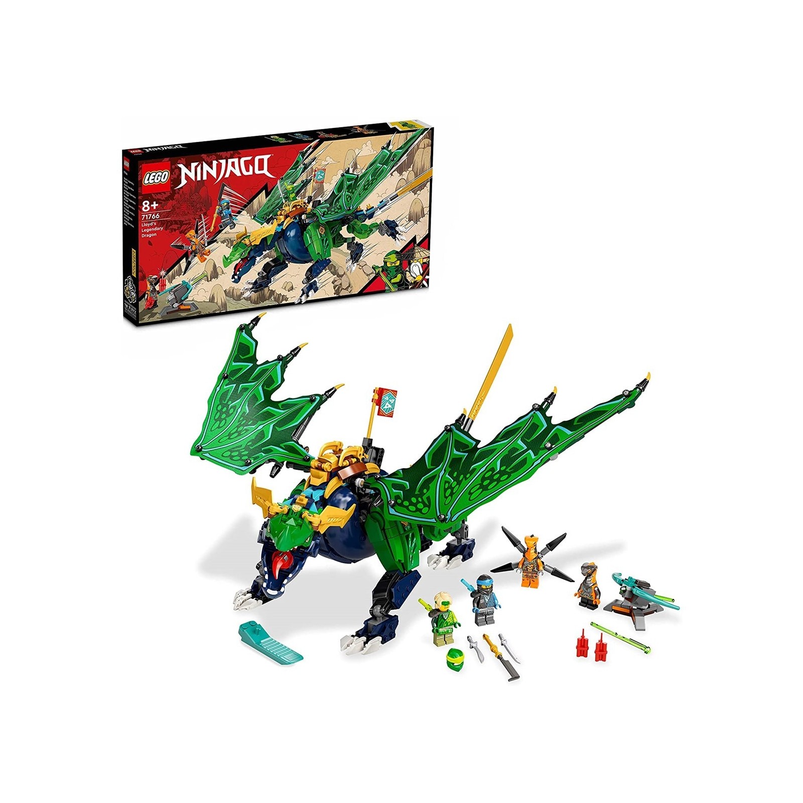 Lego ninjago dragon legendario lloyd