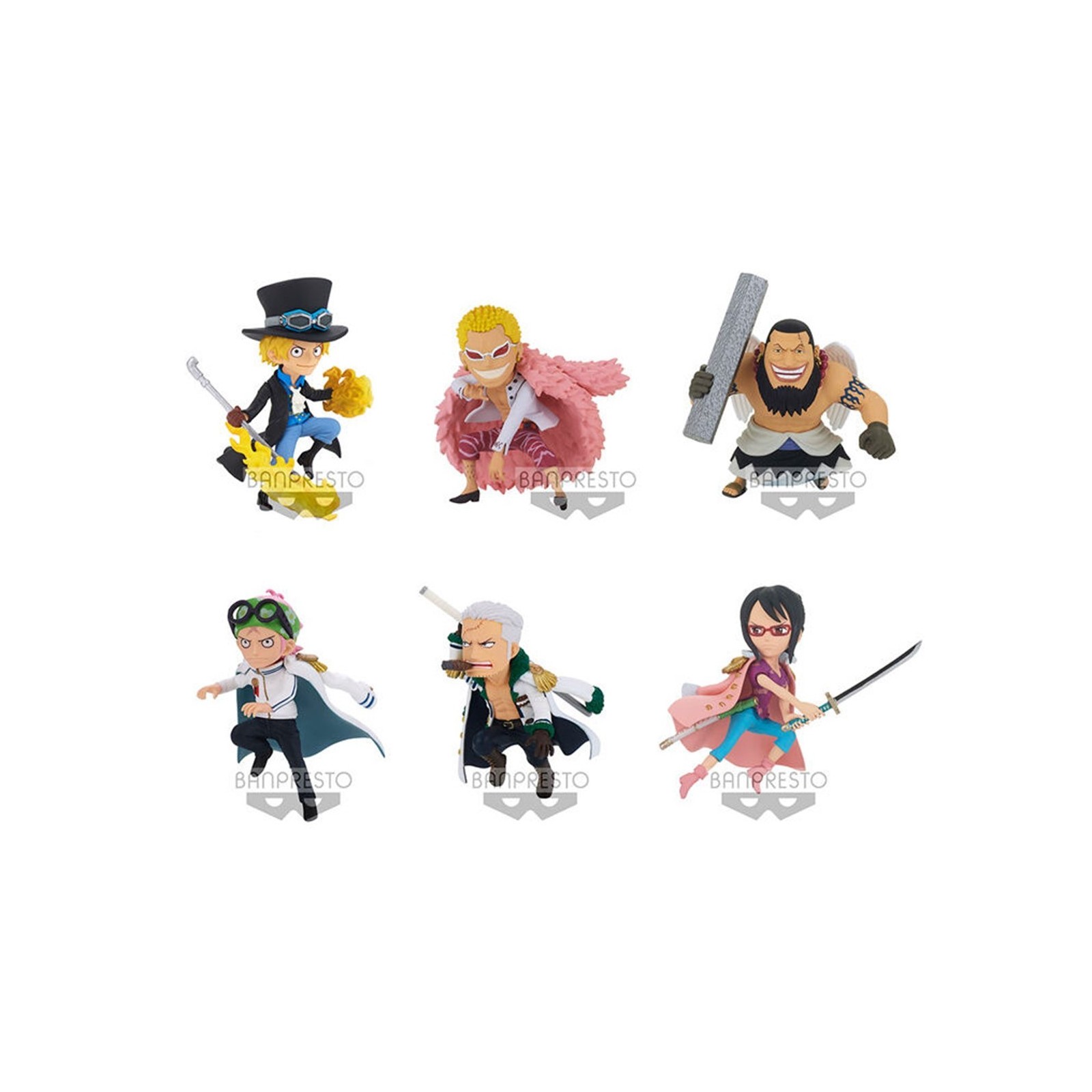 Figura banpresto one piece world collectable