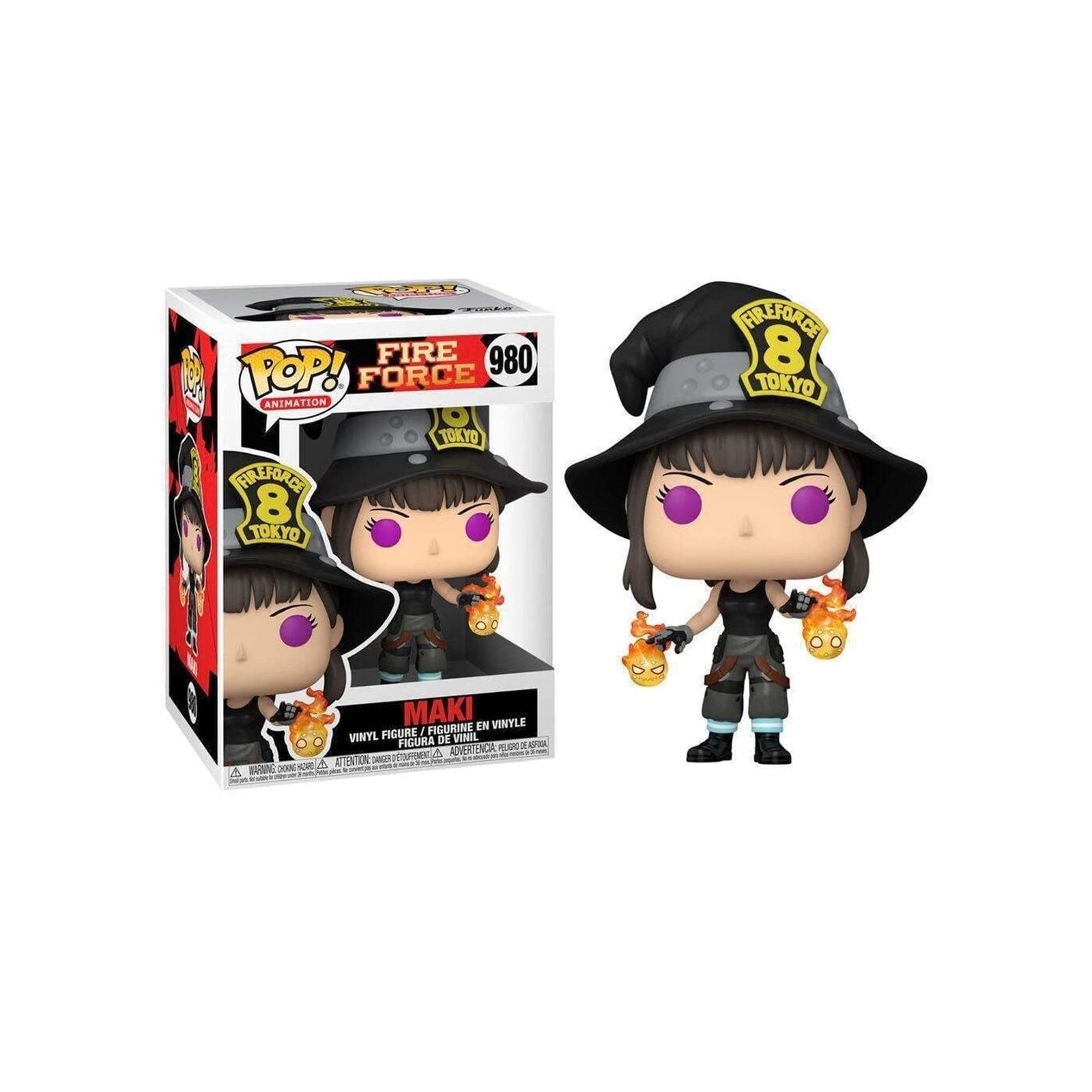 Funko pop fire animacion force maki