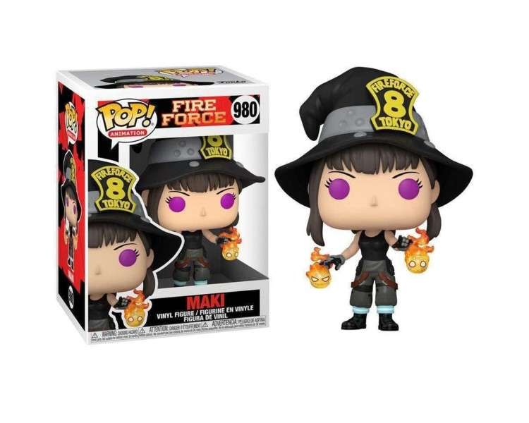 Funko pop fire animacion force maki