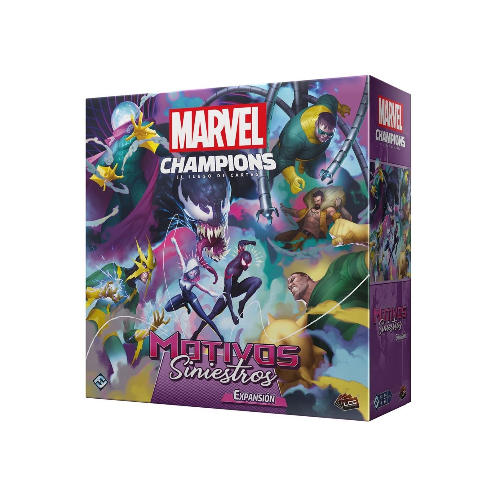 Juego mesa marvel champions motivos siniestros